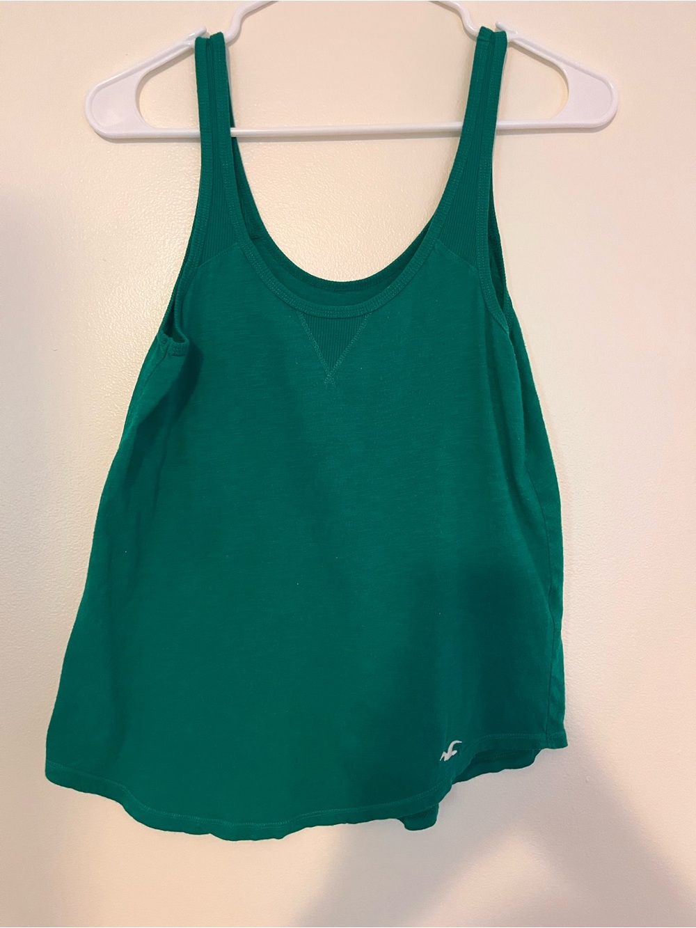 Hollister Teal Scoop Neck Tank Top